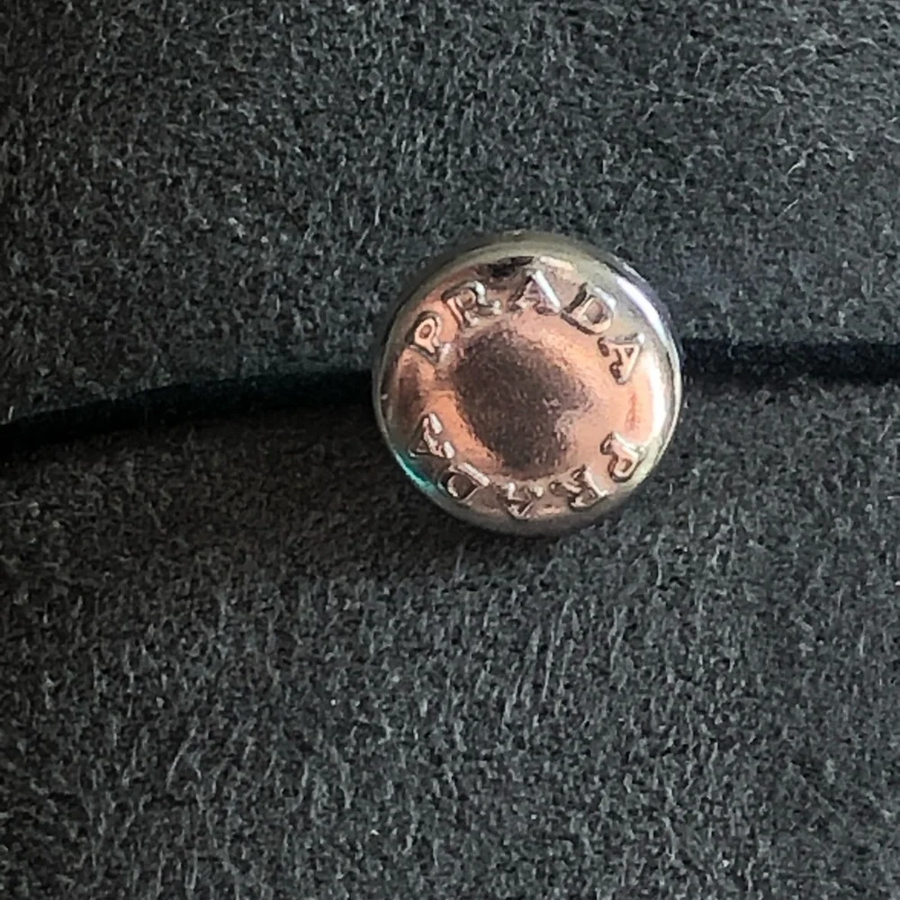 Handmade Prada Button String Bracelet Unisex - Picture 2 of 4